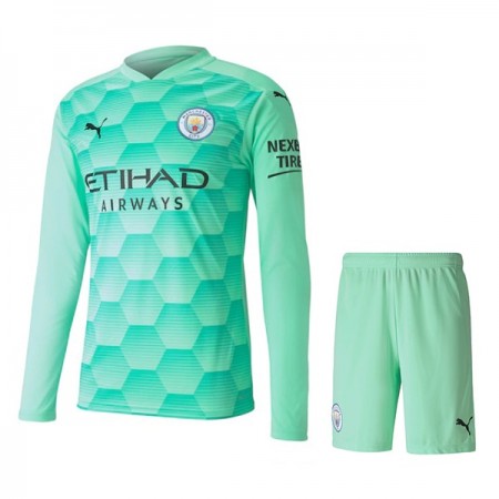 Fußballtrikots Manchester City Torwart Kinder 2020-2021 Langarm Auswärts-trikot kaufen